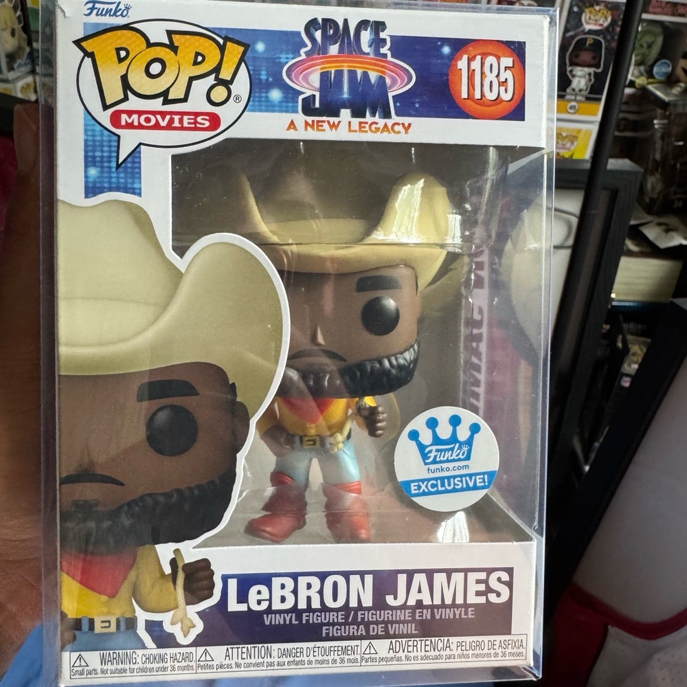 Funko Pop! Space Jam LeBron James Cowboy Exclusive